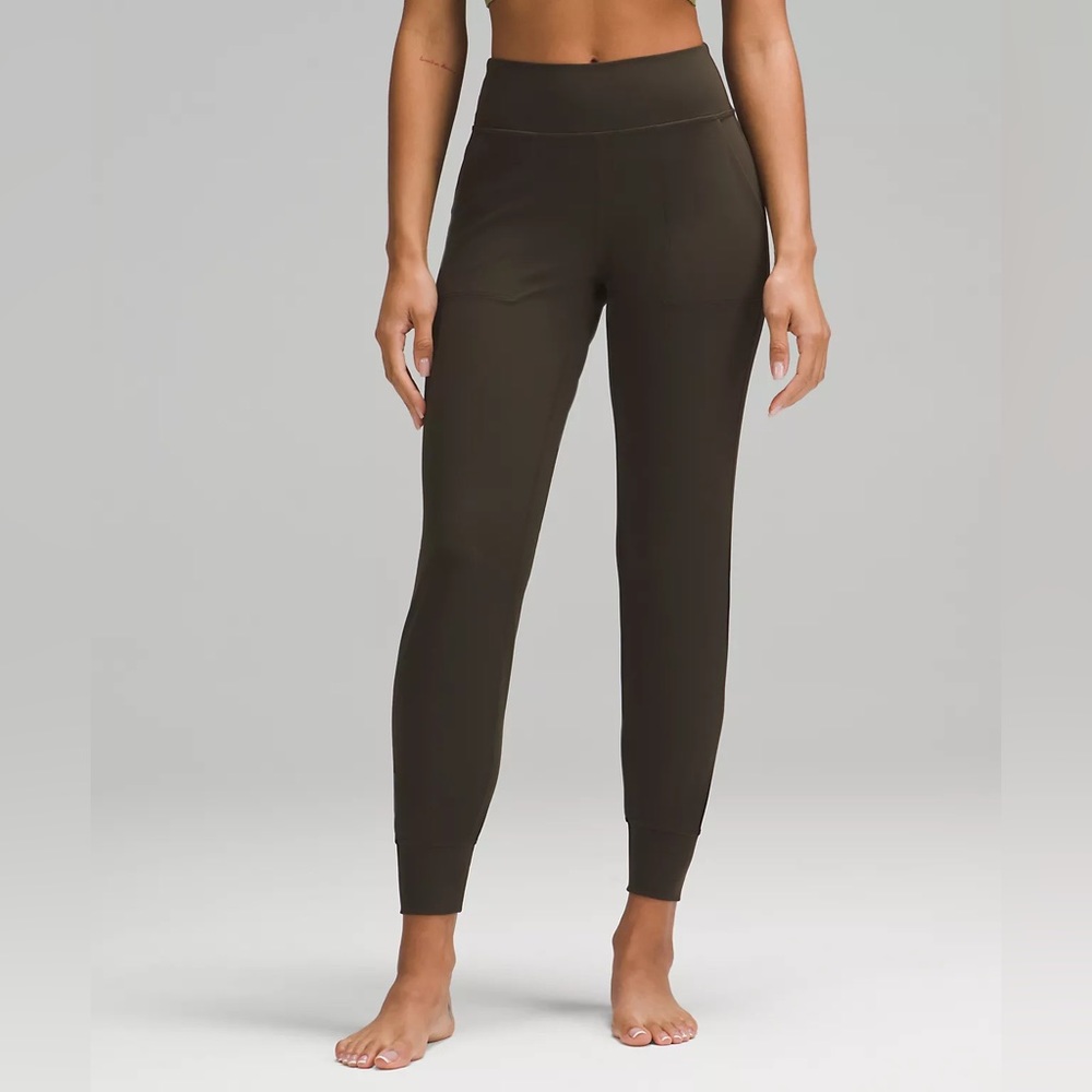 LULULEMON Align High Rise Jogger in Olive Green Size 10